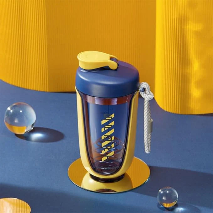 Shaker Bottle with Rope Handle