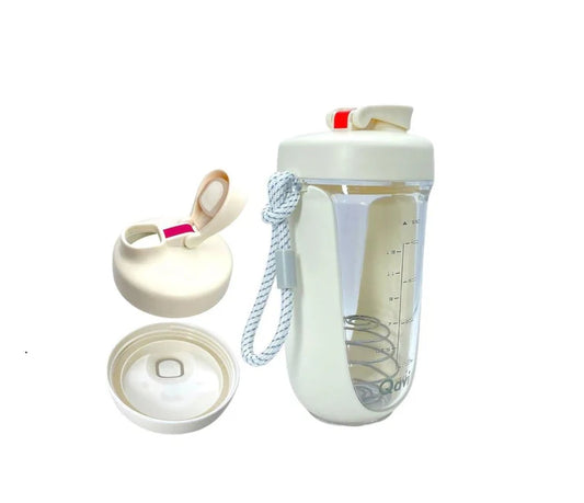 Shaker Bottle with Rope Handle